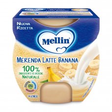 MELLIN MER LATTE BANANA 2X100G