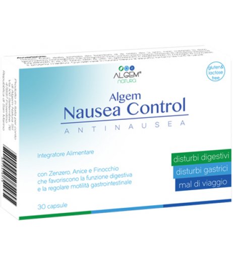 ALGEM NAUSEA CONTROL 30CPS