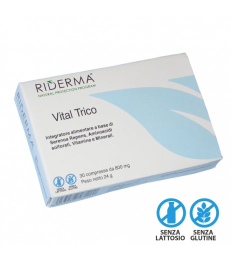 RIDERMA VITAL TRICO 30CPR
