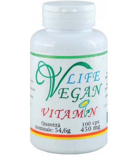 LIFE VEGAN VITAMIN 100CPS