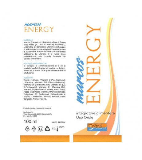 MARCOS ENERGY 100ML