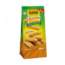 GIUSTO S/G Grissini Sesamo150g