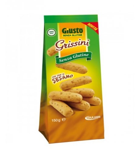 GIUSTO S/G Grissini Sesamo150g