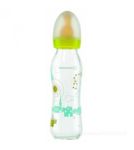 BEBE C BIBERON VETRO 240ML 1SP