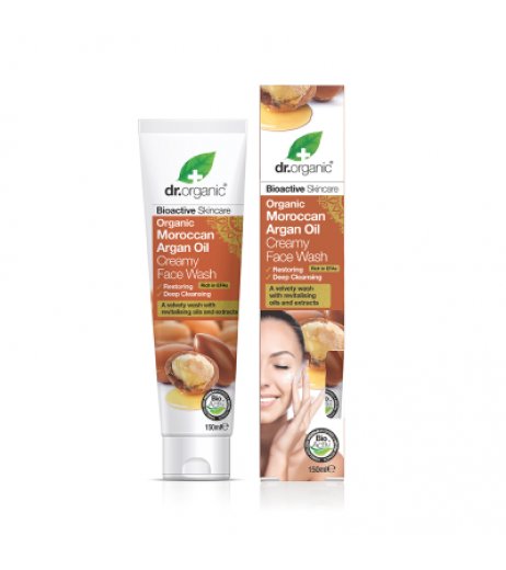 DR ORGANIC ARGAN FACE WASH