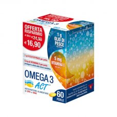 OMEGA 3 ACT 60PERLE 1G
