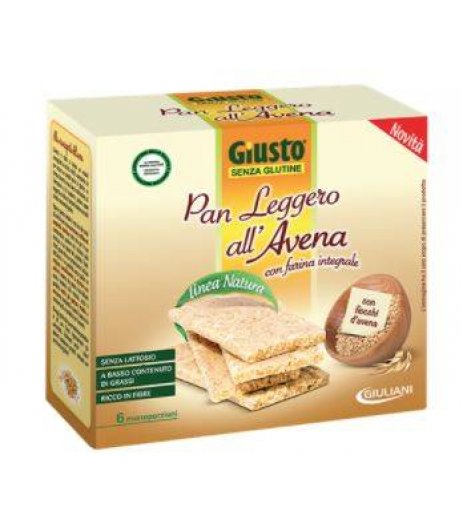 GIUSTO S/G PanLegg.Avena 6x25g