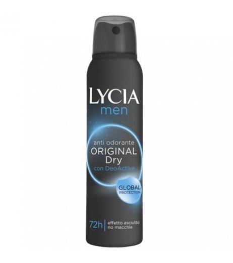 LYCIA  GAS MEN ORIG DRY 150 ML