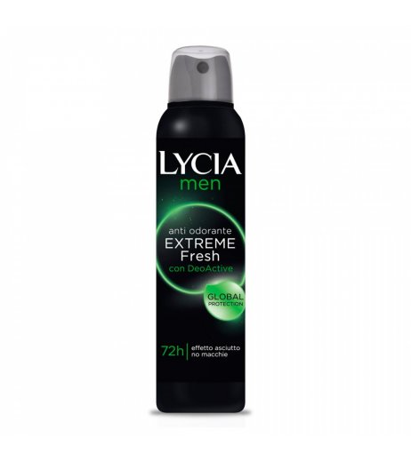 LYCIA  GAS MEN EXTR FRESH 150ML LYCIA  GAS MEN EXTR FRESH 150ML