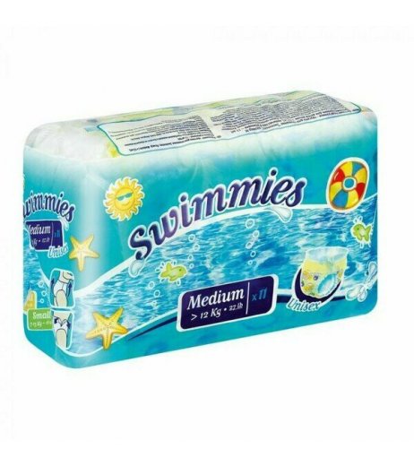 SWIMMIES PANTS S3 12KG+ 11PZ