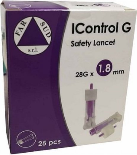 ICONTROL G SAFETY LANCETTE25PZ