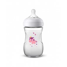 AVENT BOTTLE NAT UNICORN