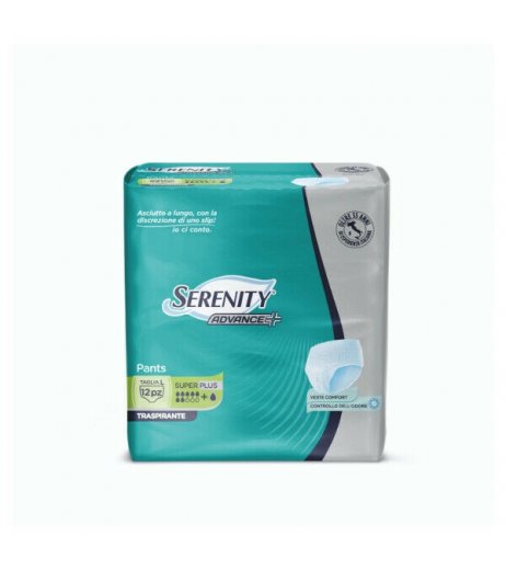 SERENITY PANTS ADV SUP PL L 12PZ
