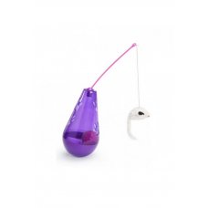 GIOCO GATTO OSCILLANTE C/PIUMA