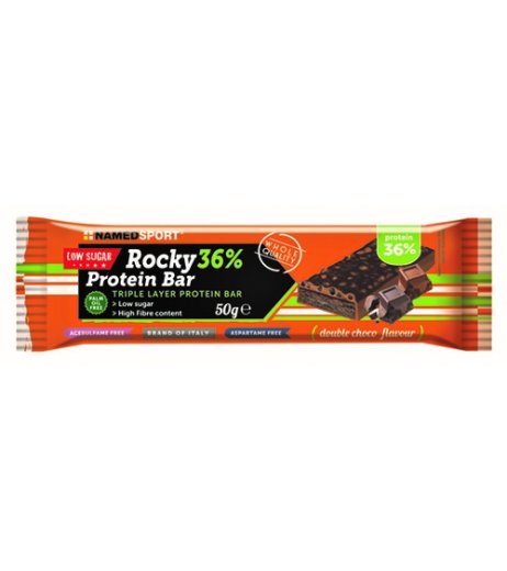 ROCKY 36% PROT BAR DOUB CH 50G