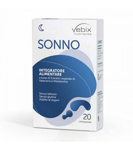 VEBIX NUTRIENTS SONNO 20CPR