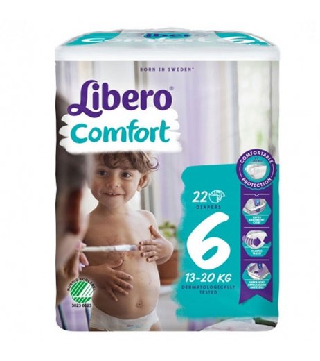 LIBERO COMF 6 PAN 13-20 22P 8306