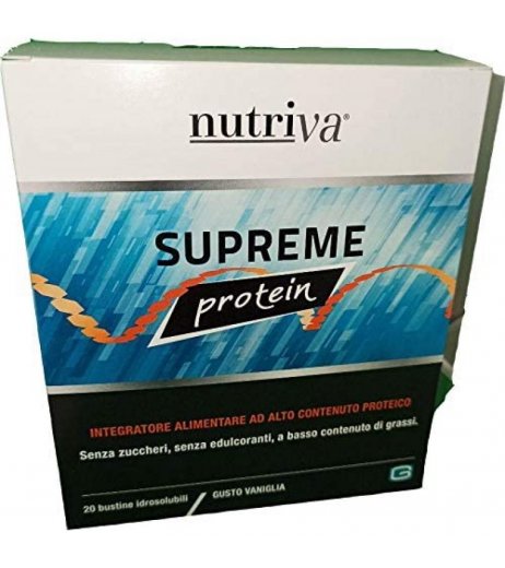 NUTRIVA SUPREME PROTEIN VANIGL