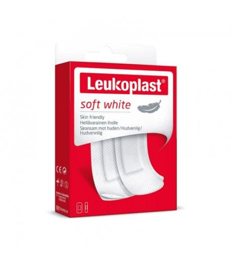 LEUKOPLAST SOFT WHITE 20PZ ASS