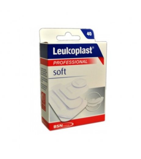LEUKOPLAST Soft White Ass.40pz