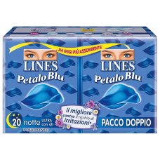 LINES PETALO BLU NOTTE 18PZ