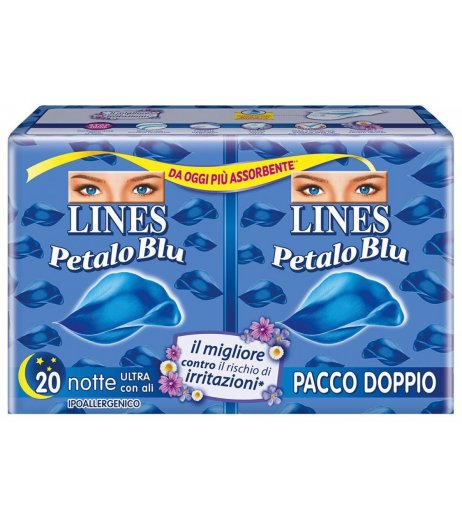 LINES PETALO BLU NOTTE 18PZ