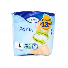 TENA PANTS SUPER L 10PZ