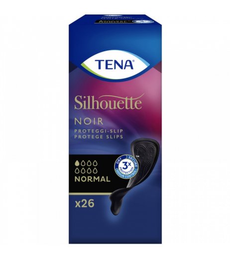 TENA SILHOUETTE NOIR NORMAL26P