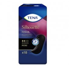 TENA SILHOUETTE NOIR MINI 18PZ