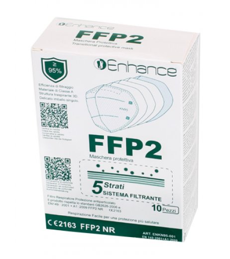 MASCHERINA PROT FFP2 5STRAT 10