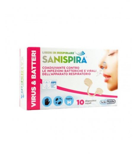 SANISPIRA VIRUS & BATTERI M 10