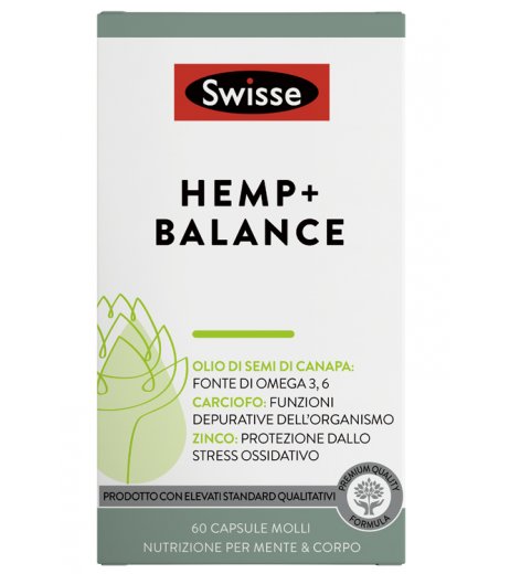 SWISSE HEMP+ BALANCE 60CPS