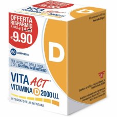 VITAMINA D ACT 2000UI 60CPR