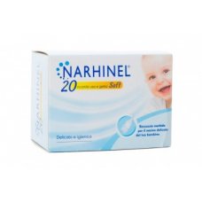 RICARICA USA E GETTA PER ASPIRATORE NASALE NARHINEL 20 PEZZIUSA E GETTA SOFT