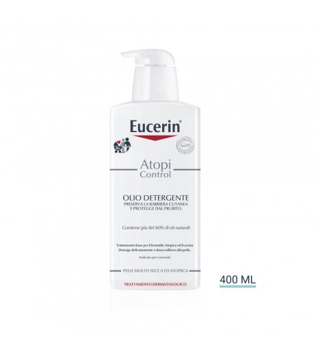 Eucerin AtopiControl - Olio Detergente Pump 400ml