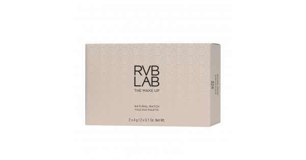 RVB Lab - Natural Match - Face Duo Palette