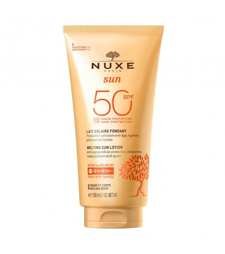 Nuxe Sun Latte Solare Fondente Per Viso E Corpo Spf50 150ML