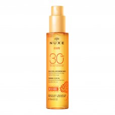 Nuxe Sun Olio Solare Huile Bronzant Alta Protezione SPF30