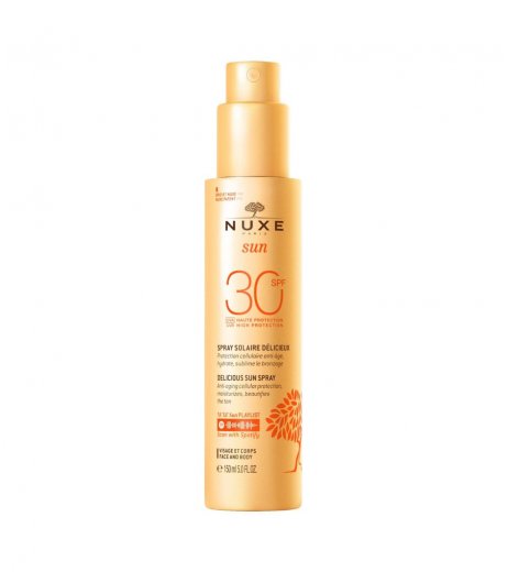 Nuxe Sun Latte Spray Solare Per Viso E Corpo Spf30 150ML