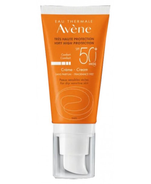 Avene Crema Solare Viso Spf 50+ Senza Profumo 50 ML