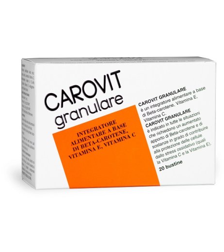 CAROVIT GRANULARE 20BUST