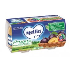 MELLIN OMOG PRUGNA/MELA 2X100G