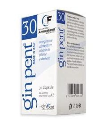 GINPENT 30CPS 400MG GINPENT 30CPS 400MG