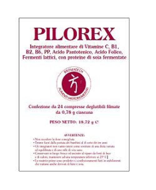 Pilorex Integratore per l'intestino 24 compresse di Bromatech