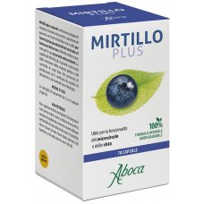 Aboca Mirtillo Plus Integratore Microcircolo e Vista 70 Opercoli