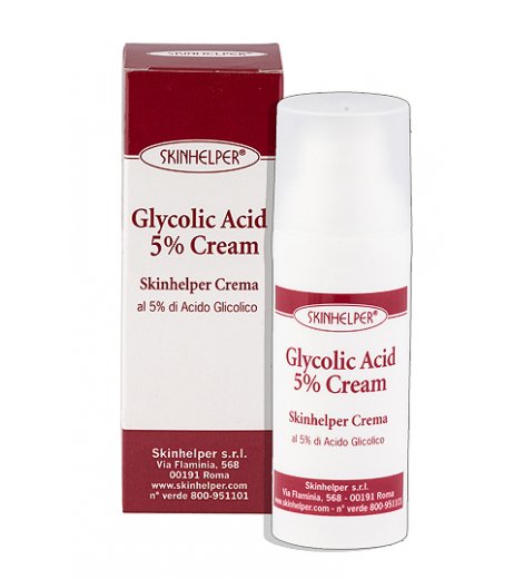 SKINHELPER CR 5% AC GLIC 50ML