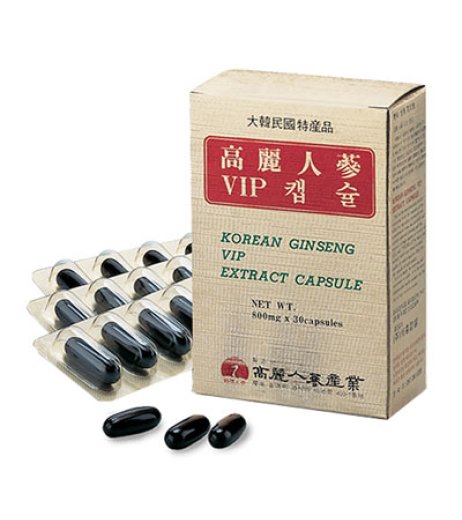 GINSENG ESTR VIP 30CPS 800MG