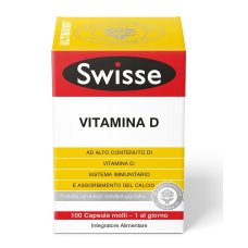 SWISSE VITAMINA D integratore alimentare per apportare vitamina D 100 capsule molli