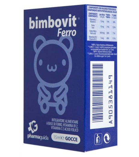 BIMBOVIT FERRO GOCCE 15ML