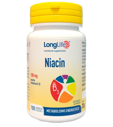 NIACIN 100MG 100TAV LONG LIFE<<<